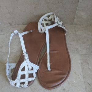 White Sandals
